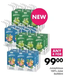 Save Juiceylicious 100% Juice offer