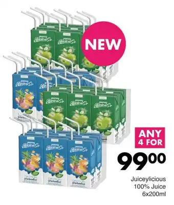 Save Juiceylicious 100% Juice offer