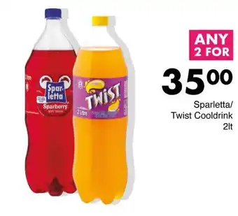 Save Sparletta/ Twist Cooldrink offer