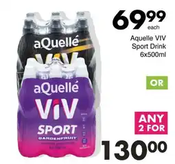 Save Aquelle VIV Sport Drink offer