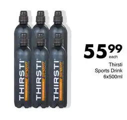 Save Thirsti Sports Drink offer