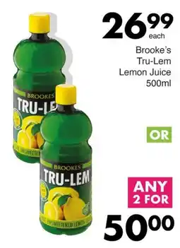 Save Brooke's Tru-Lem Lemon Juice offer