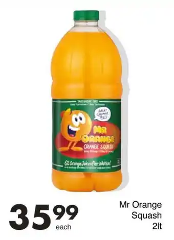 Save Mr Orange Squash offer
