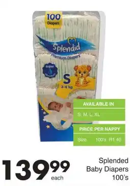 Save Splended Baby Diapers offer