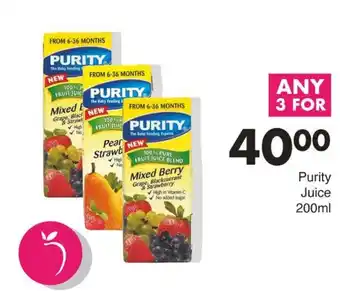 Save Purity Juice offer