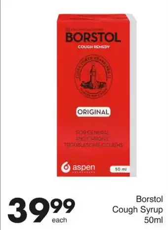 Save Borstol Cough Syrup offer