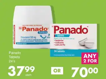 Save Panado Tablets offer