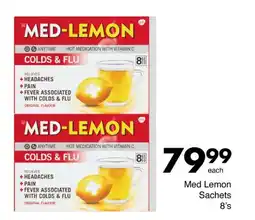 Save Med Lemon Sachets offer