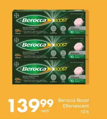 Save Berocca Boost Effervescent offer