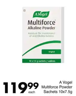 Save A Vogel Multiforce Powder Sachets offer