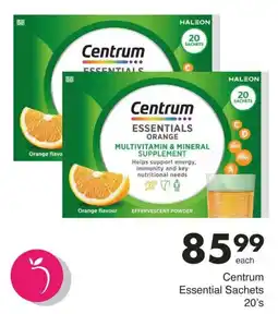 Save Centrum Essential Sachets offer