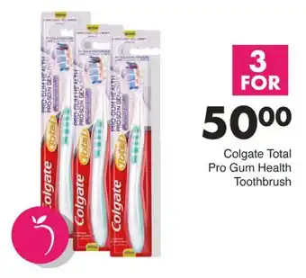Save Colgate Total Pro Gum Health Toothbrush offer