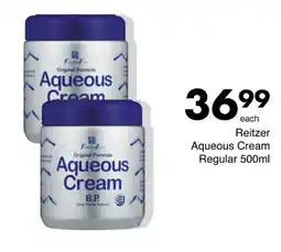 Save Reitzer Aqueous Cream Regular offer
