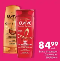 Save Elvive Shampoo/ Conditioner offer