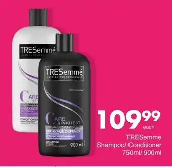 Save TRESemme Shampoo/ Conditioner offer