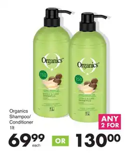 Save Organics Shampoo/ Conditioner offer