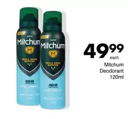Save Mitchum Deodorant offer
