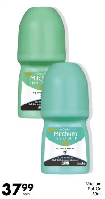 Save Mitchum Roll On offer