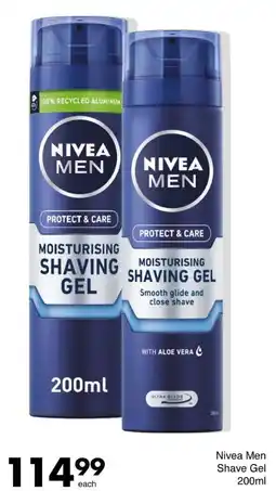Save Nivea Men Shave Gel offer