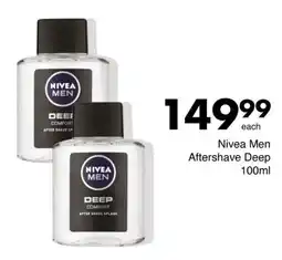 Save Nivea Men Aftershave Deep offer
