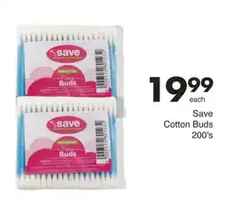 Save Save Cotton Buds offer