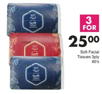 Save Soft Facial Tissues 3ply offer