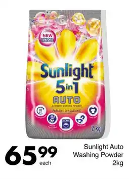 Save Sunlight Auto Washing Powder offer