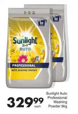 Save Sunlight Auto Professional Washing Powder offer