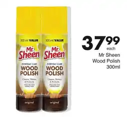 Save Mr Sheen Wood Polish offer