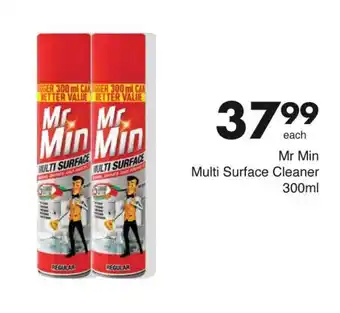 Save Mr Min Multi Surface Cleaner offer