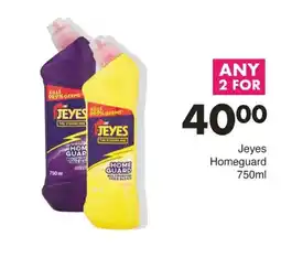 Save Jeyes Homeguard offer
