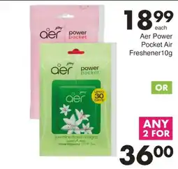 Save Aer Power Pocket Air Freshener offer