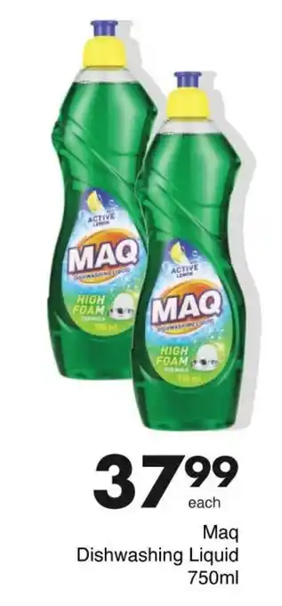 Save Maq Dishwashing Liquid offer