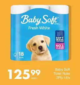 Save Baby Soft Toilet Rolls 2Ply offer