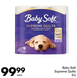 Save Baby Soft Supreme Quilts offer