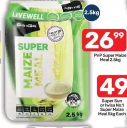 Pick n Pay PnP Super Maize Meal 2.5kg offer