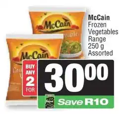 Spar McCain Frozen Vegetables Range offer