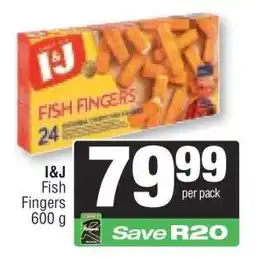 Spar I&J Fish Fingers offer
