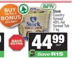 Spar Stork Country Spread offer