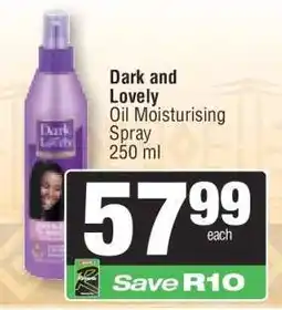 Spar Dark and Lovely Oil Moisturising Spray offer