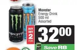 Spar MONSTER ENERGY DRINK offer