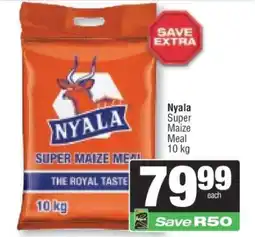 Spar NYALA SUPER MAIZE MEAL offer