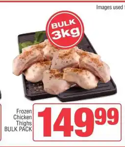 Spar Frozen Chicken Thighs BULK PACK offer