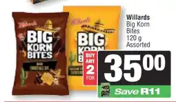 Spar Willards Big Korn Bites offer