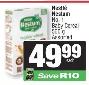 Spar NESTLÉ NESTUM NO.1 BABY CEREAL offer