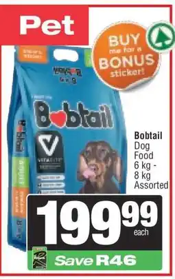 Spar Bobtail Dog Food offer
