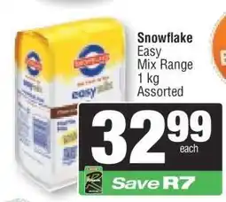 Spar Snowflake Easy Mix Range offer