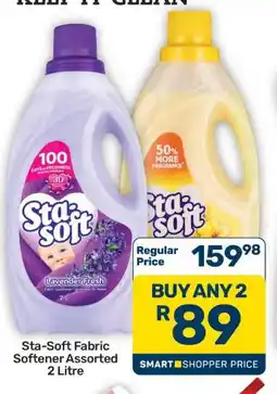 Pick n Pay Hypermarket Sta-Soft Fabric Softener Assorted 2 Litre offer