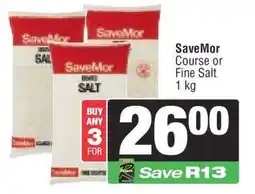 Spar SaveMor Course or Fine Salt offer