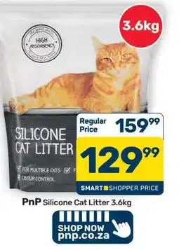 Pick n Pay Hypermarket PnP Silicone Cat Litter 3.6kg offer